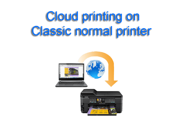 Cloud printing on Classic normal printer