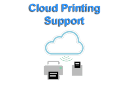 cloud printing support
