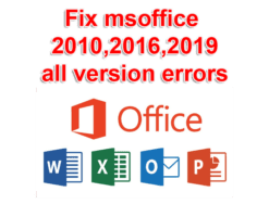 Ms office installation or problem solution