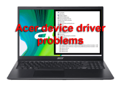 acer device driver problems