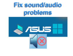 fix asus sound driver