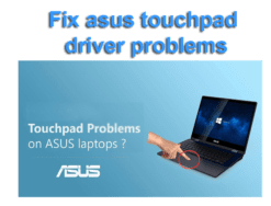 fix asus touchpad problems