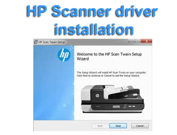 hp scanner driver installation